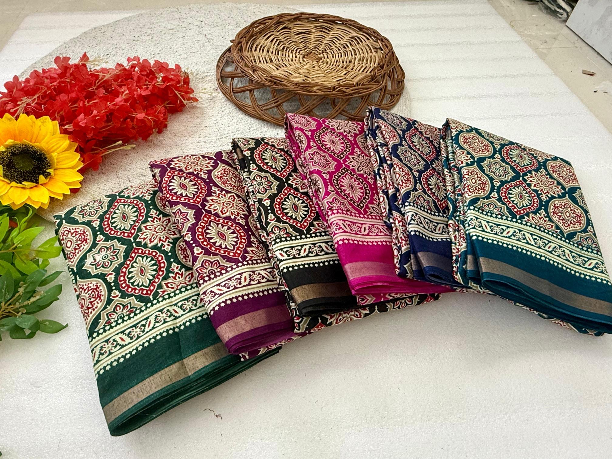 Dazira Mal cottan catalog antra sarees surat