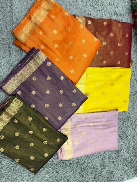 Dazira Organza Tissue silk catalog organza silk saree in surat