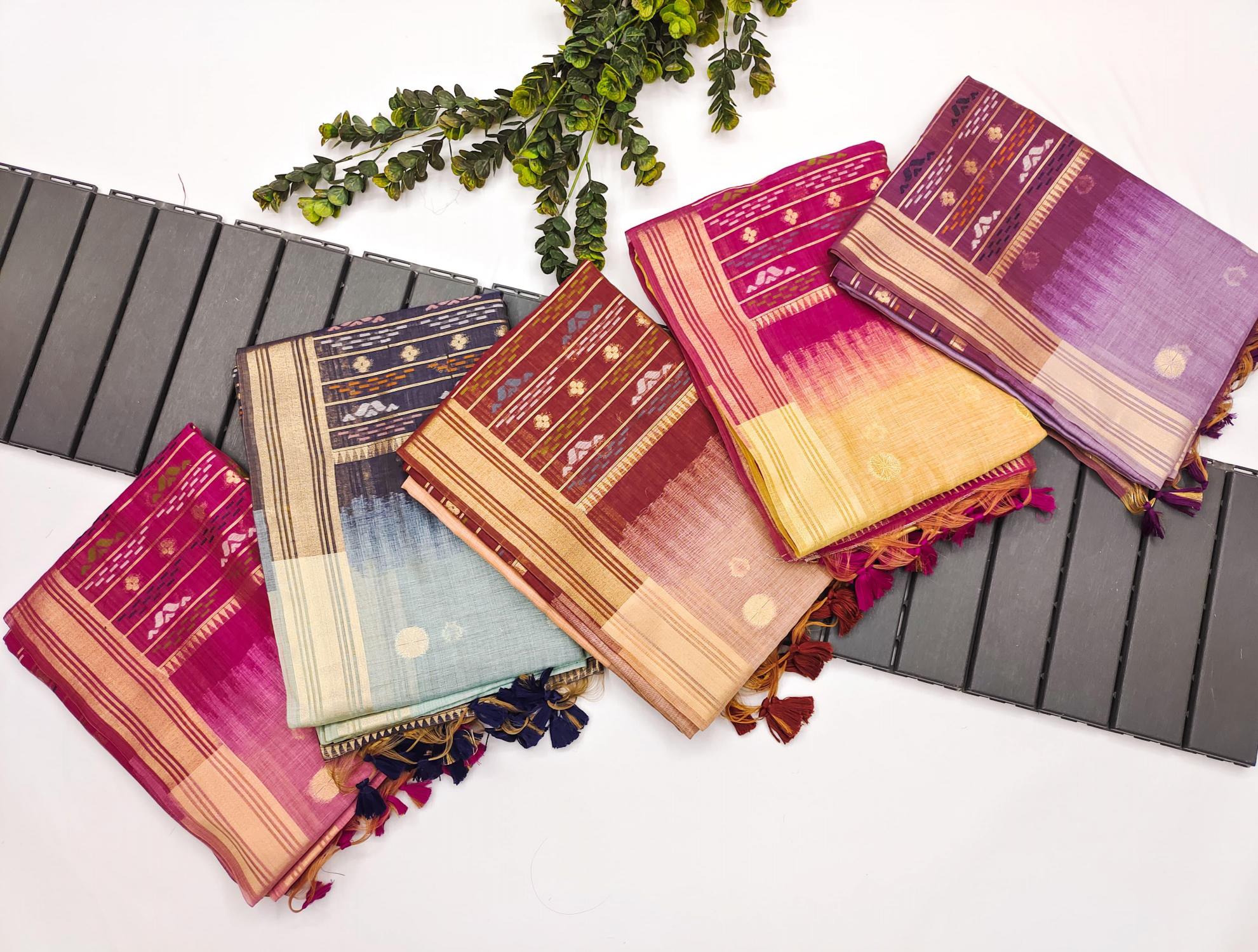 Dazira Premium soft muga Cotton vol 27 Catalog wholesale saree online shopping