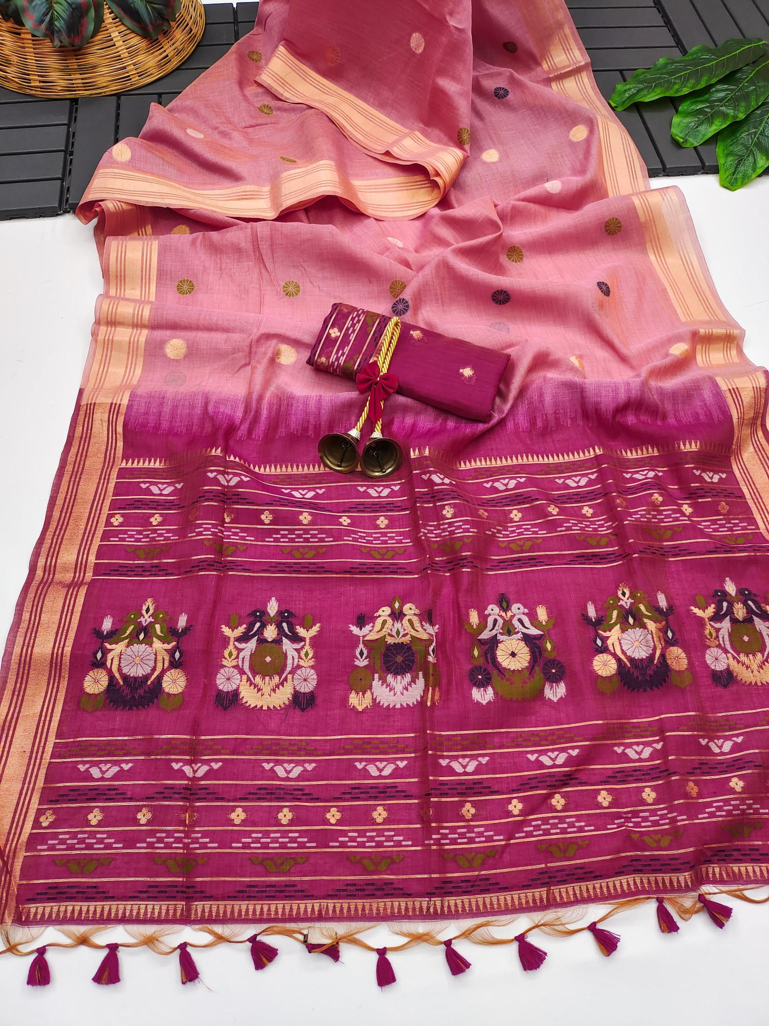 Dazira Premium soft muga Cotton vol 27 Catalog wholesale saree online shopping