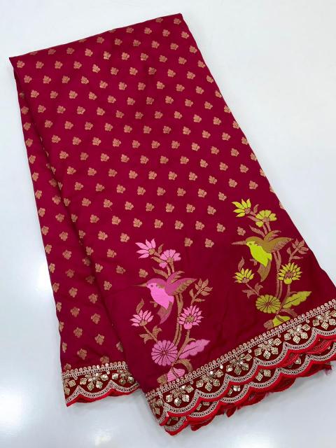 Dazira Pure Dola Silk vol 1 catalog surat me saree market kaha hai