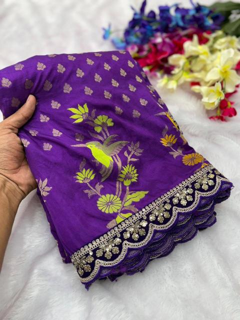 Dazira Pure Dola Silk vol 1 catalog surat me saree market kaha hai