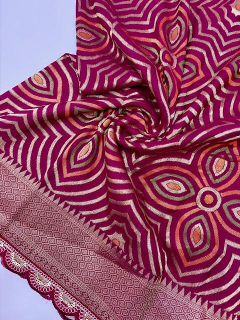 Dazira Pure Khadi Crepe Silk vol 3 catalog surat saree market name