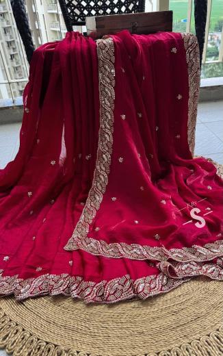 Dazira Pure soft space silk catalog designer saree wholesale online