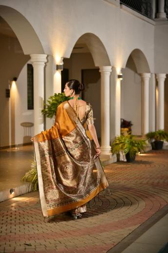 Dazira Soft Khadi Raw silk Vol 2 catalog purple sarees surat