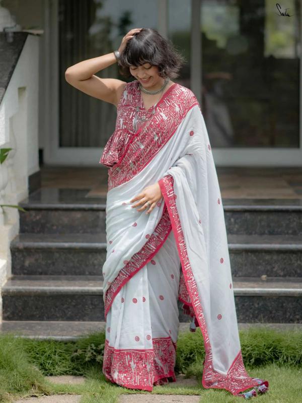 Dazira w - 346 catalog cotton saree suppliers in india