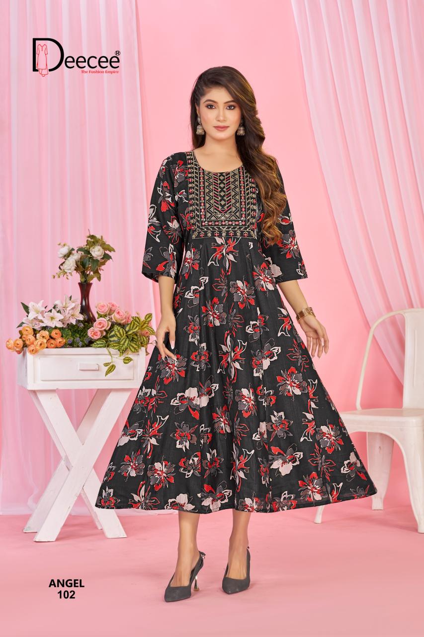 Deecee Angel vol 6 catalog wholesale market for kurtis in ulhasnagar