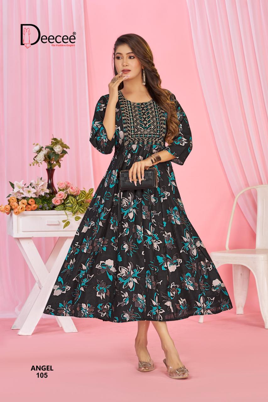 Deecee Angel vol 6 catalog wholesale market for kurtis in ulhasnagar