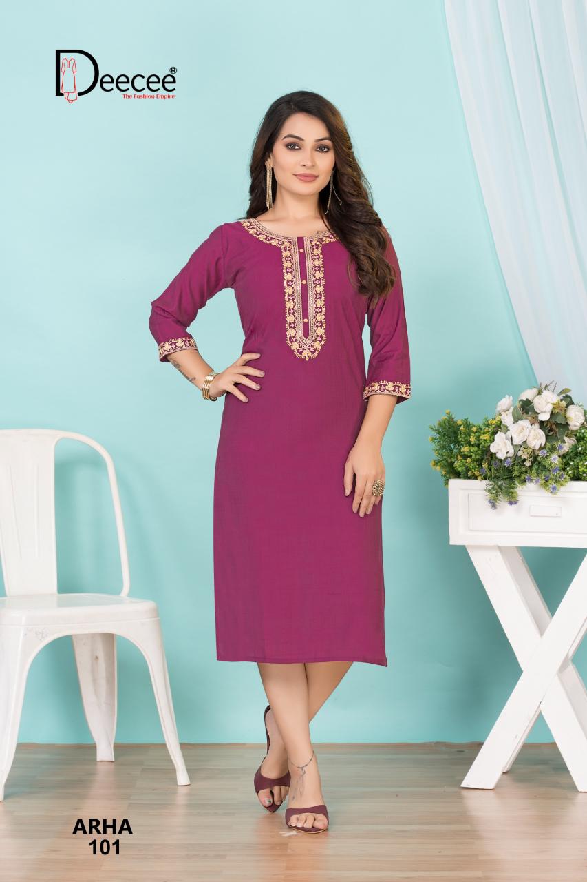 Deecee Arha catalog online wholesale kurti