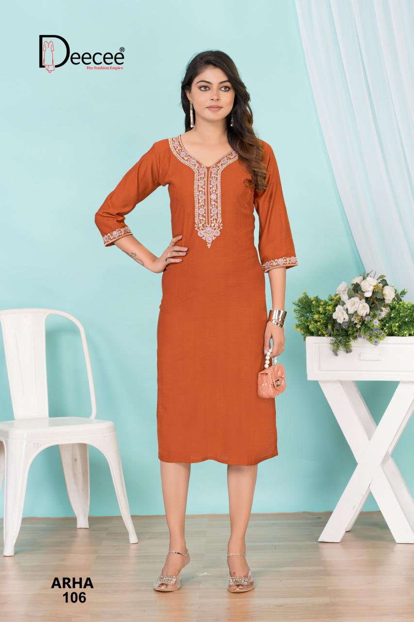 Deecee Arha catalog online wholesale kurti