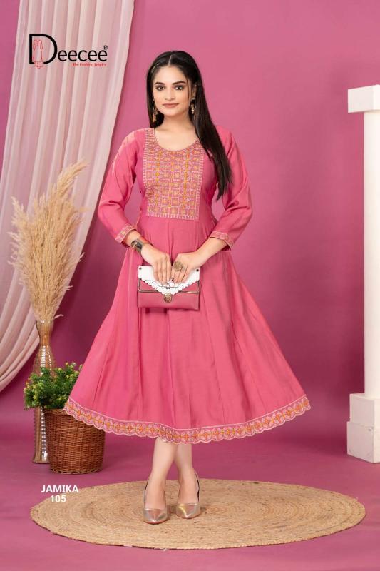 Deecee Jamika catalog anarkali kurti wholesale
