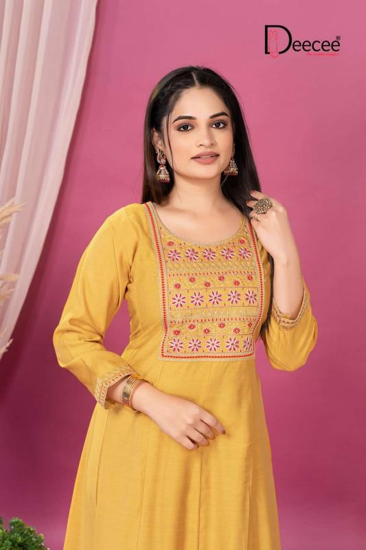 Deecee Jamika catalog anarkali kurti wholesale
