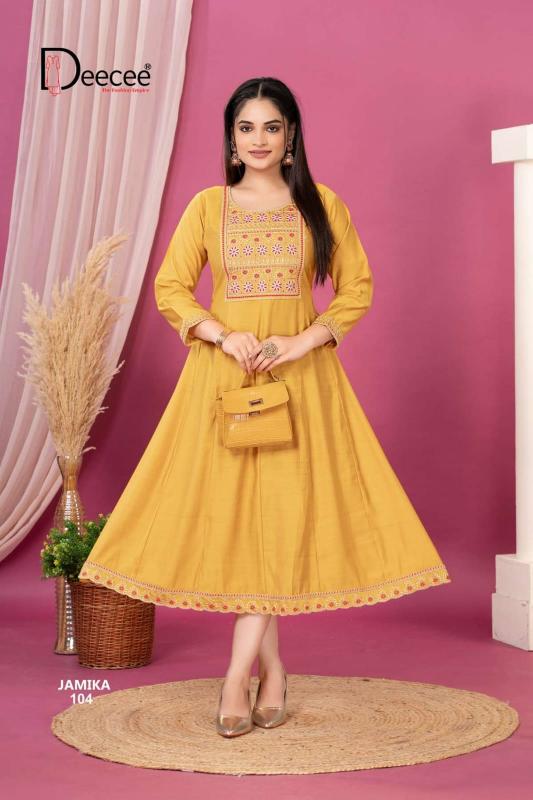 Deecee Jamika catalog anarkali kurti wholesale