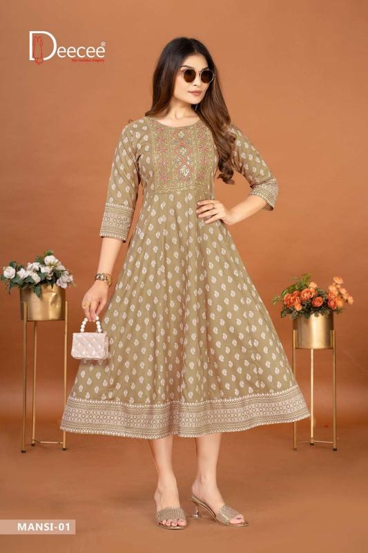 Deecee Mansi catalog ahmedabad kurti wholesale online