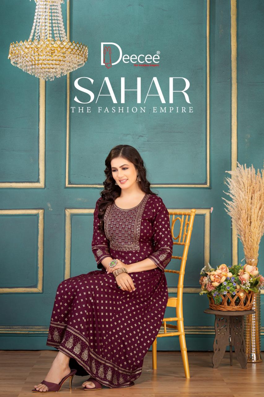 Deecee Sahar catalog online wholesale kurtis
