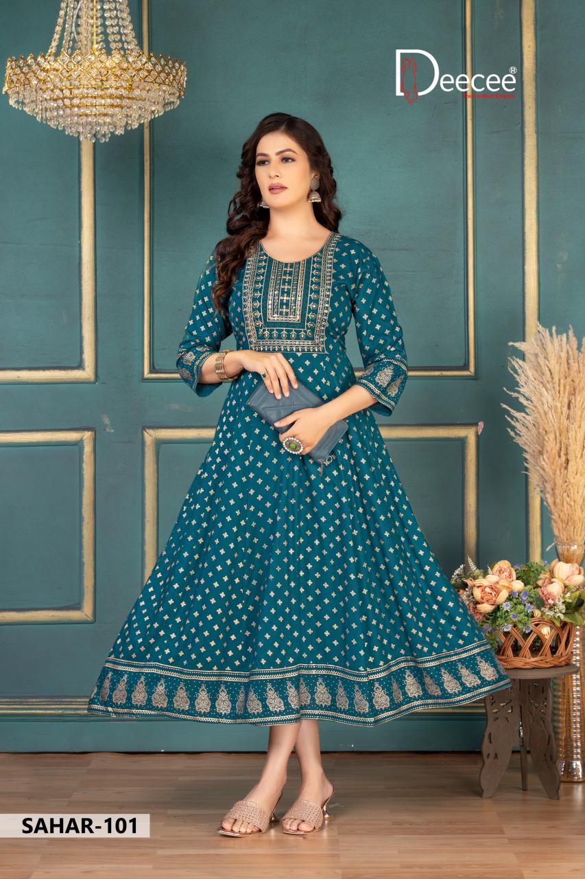 Deecee Sahar catalog online wholesale kurtis
