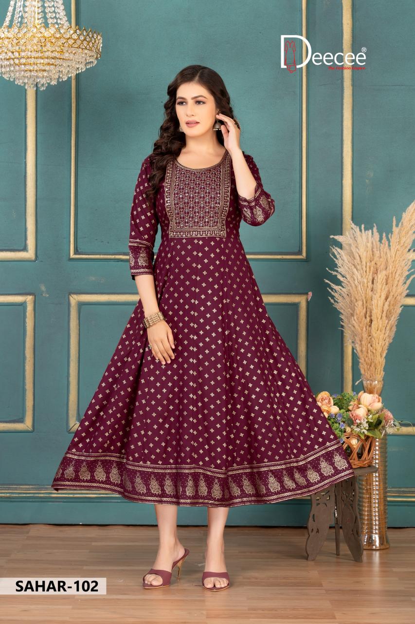 Deecee Sahar catalog online wholesale kurtis