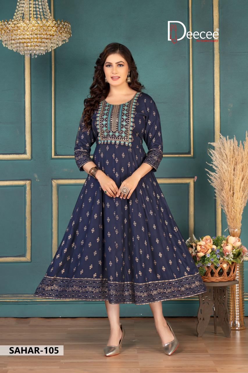 Deecee Sahar catalog online wholesale kurtis