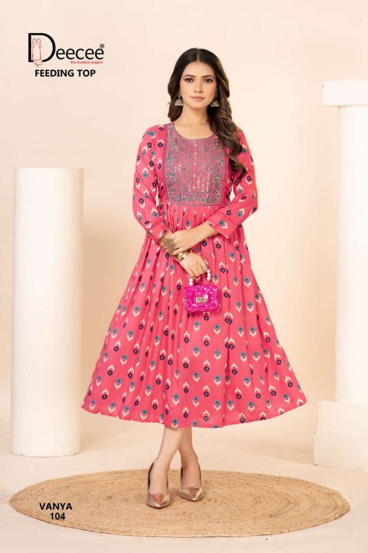 Deecee Vanya 0.1 catalog ahmedabad kurti wholesale online shopping