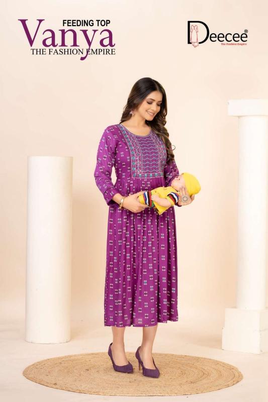Deecee Vanya 0.1 catalog ahmedabad kurti wholesale online shopping