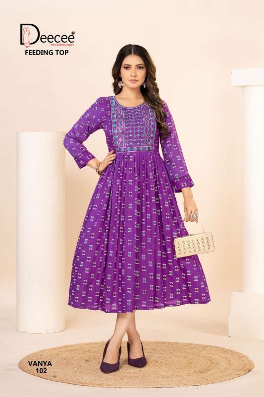 Deecee Vanya 0.1 catalog ahmedabad kurti wholesale online shopping