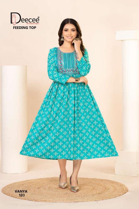 Deecee Vanya 0.1 catalog ahmedabad kurti wholesale online shopping