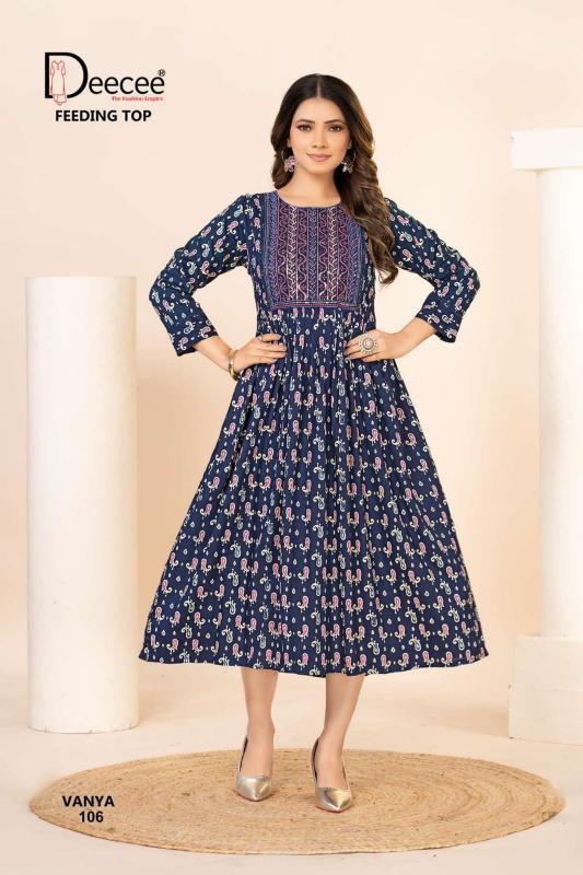 Deecee Vanya 0.1 catalog ahmedabad kurti wholesale online shopping