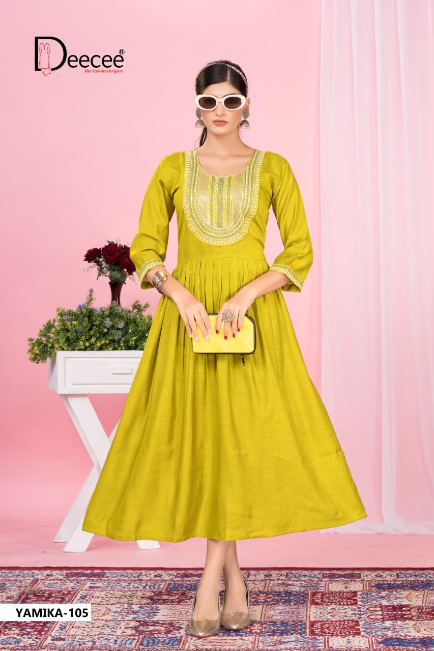 Deecee Yamika catalog branded kurtis wholesale market