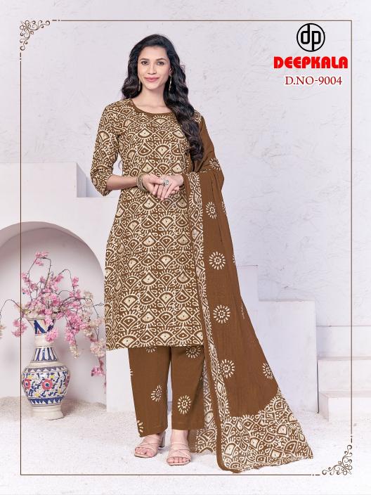 Deepkala Batik Special Vol-9 – Kurti Pant With Dupatta - Wholesale Catalog