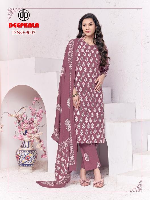 Deepkala Batik Special Vol-9 – Kurti Pant With Dupatta - Wholesale Catalog