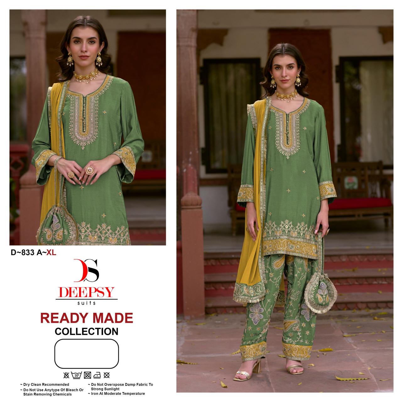Deepsy 833 catalog pakistani replica suits wholesale