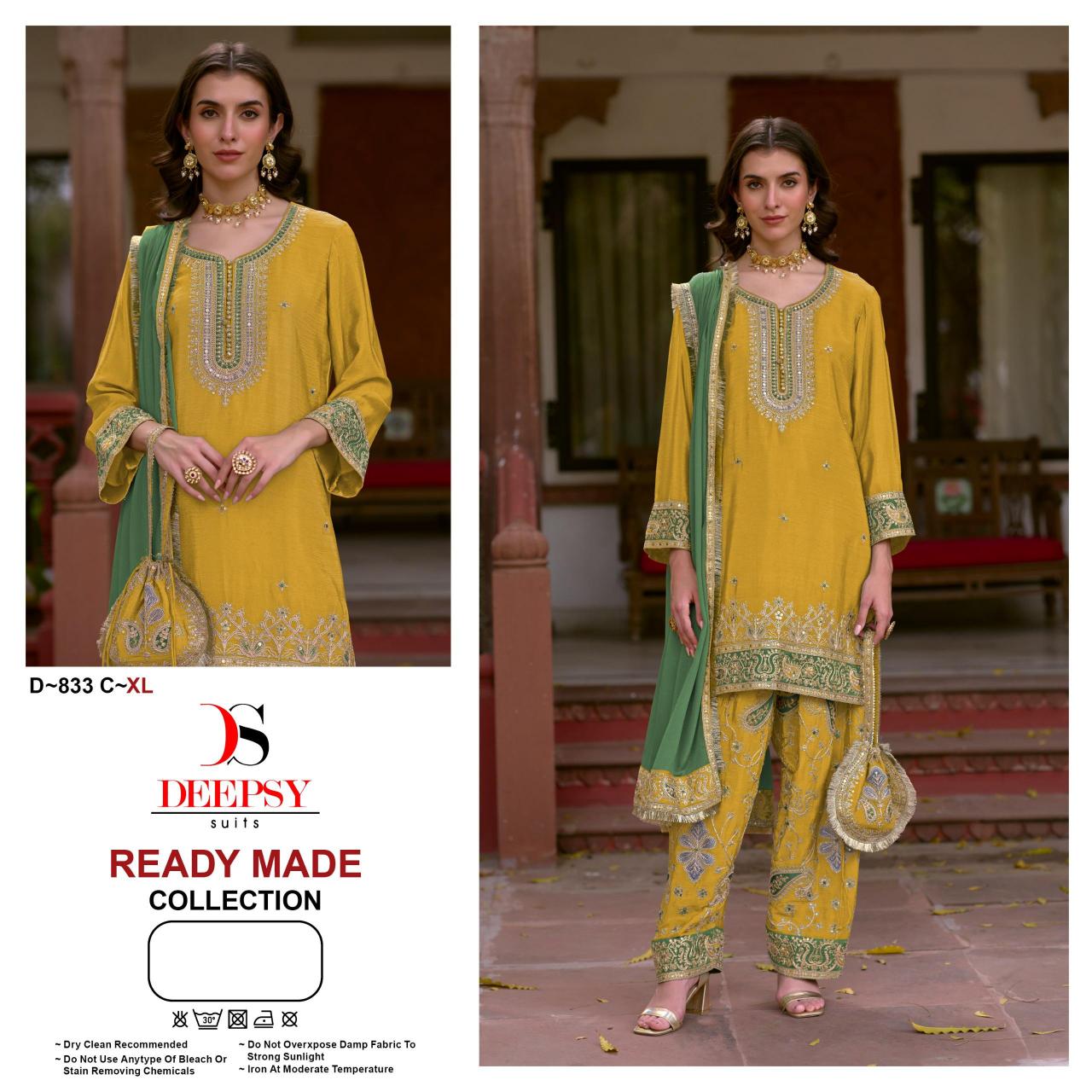 Deepsy 833 catalog pakistani replica suits wholesale