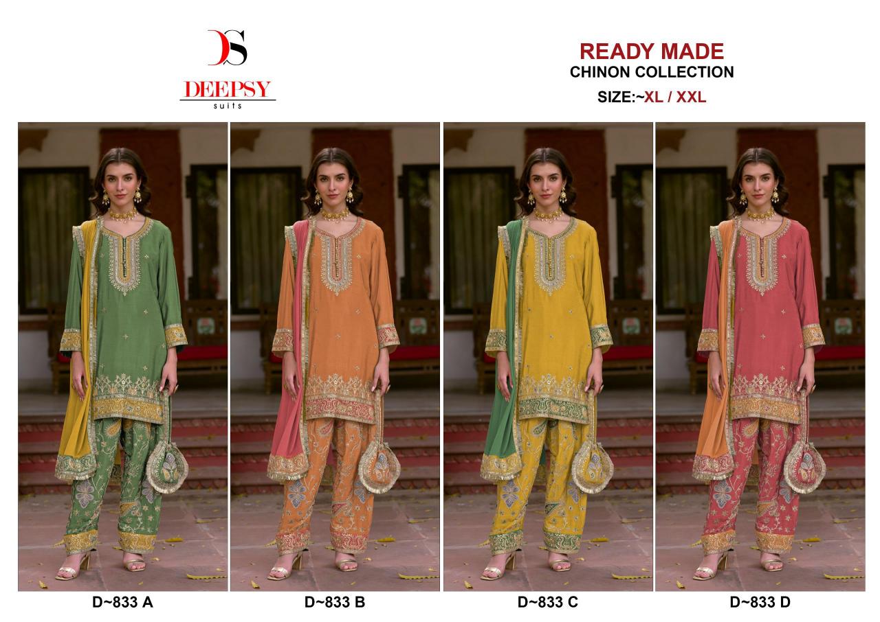 Deepsy 833 catalog pakistani replica suits wholesale