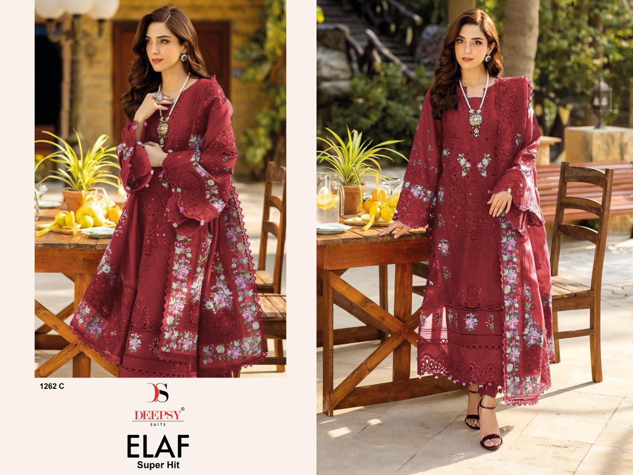 Deepsy Elaf Super Hit 1262 catalog pakistani suits how to purchase in bulk from alibaba