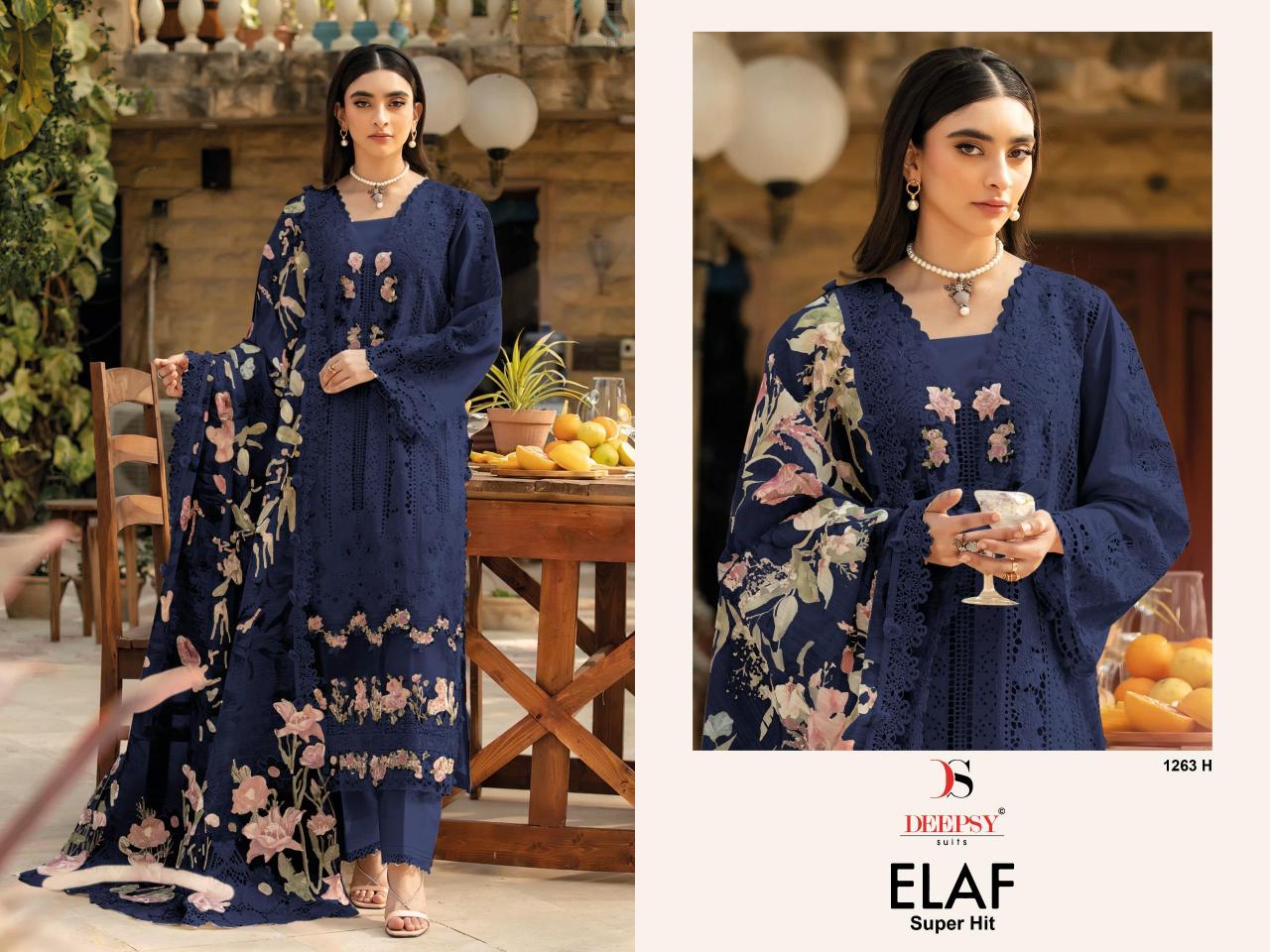 Deepsy Elaf Super Hit 1263 catalog pakistani salwar suit 2025