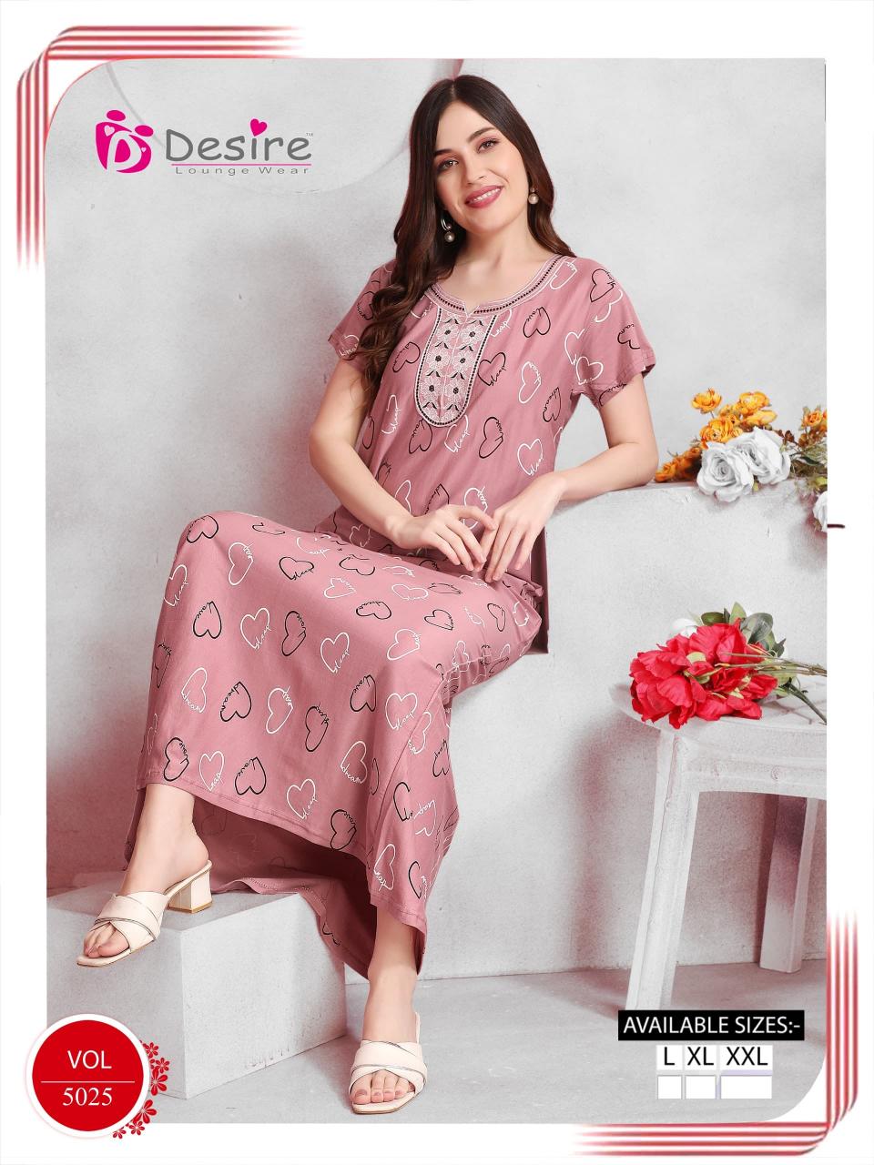 Desire 5025 catalog night dress