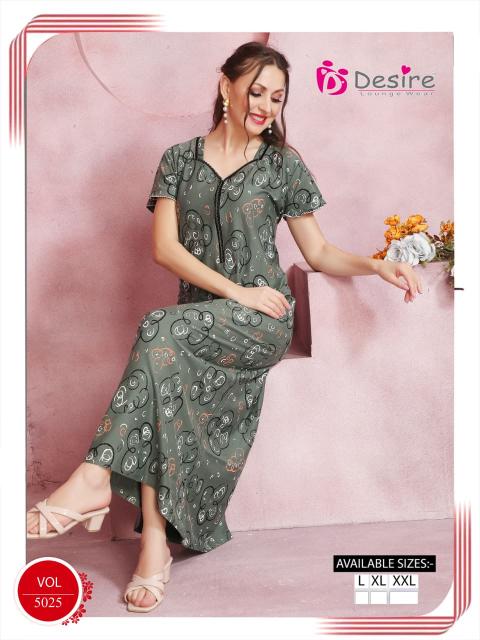Desire 5025 catalog night dress