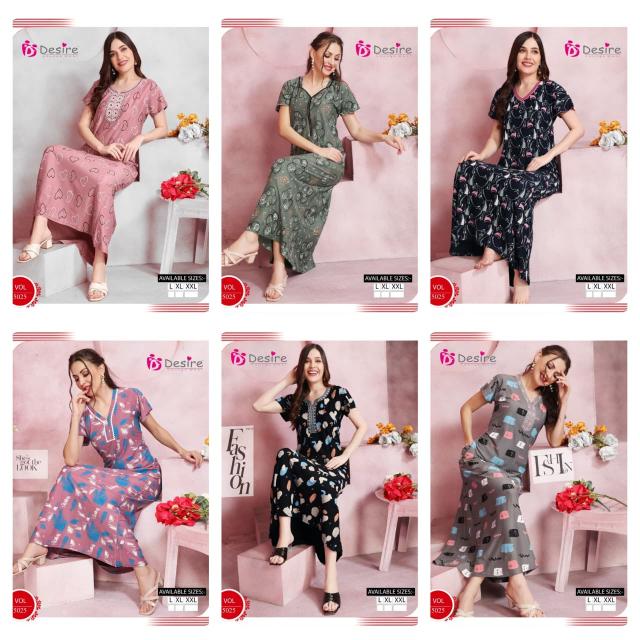 Desire 5025 catalog night dress