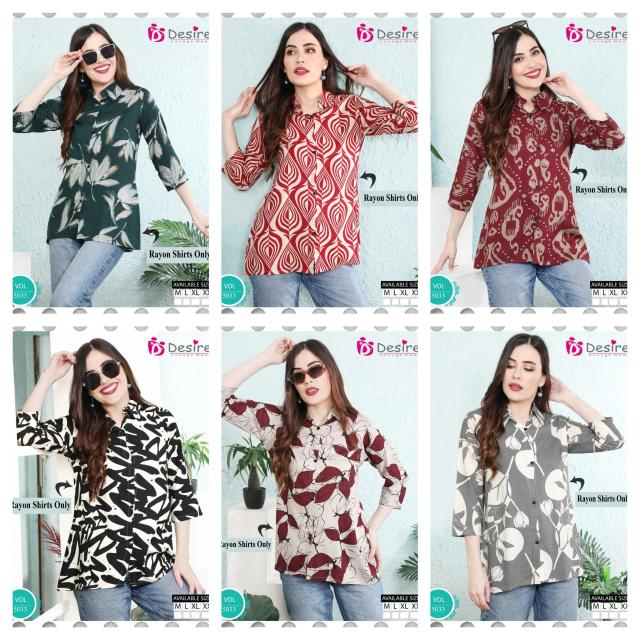 Desire 5033 catalog casual short kurtis wholesale