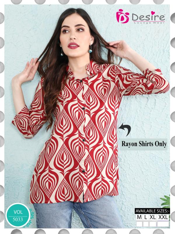 Desire 5033 catalog casual short kurtis wholesale