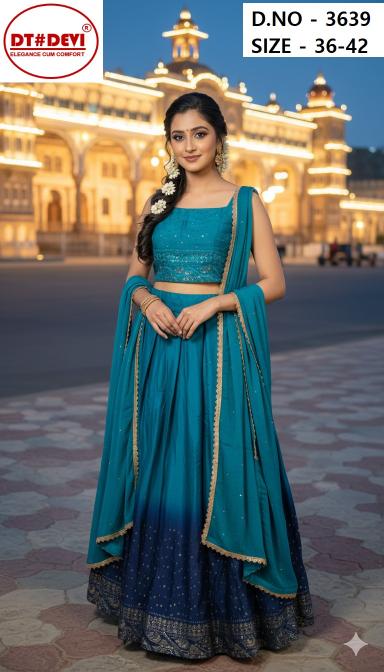 Dt Devi Deewaniyat 3639 Catalog buy bollywood lehengas online india