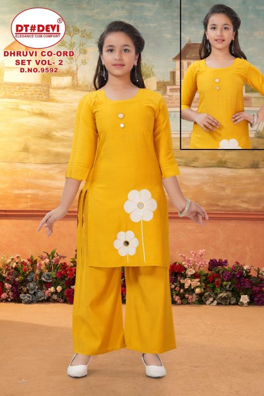 Dt Devi Dhruvi vol 2 9592 catalog kids wear wholesale in bangalore