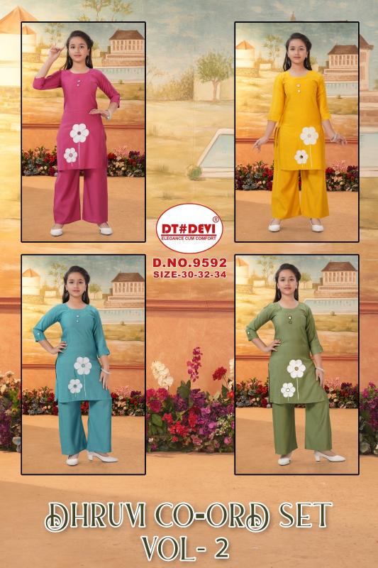 Dt Devi Dhruvi vol 2 9592 catalog kids wear wholesale in bangalore