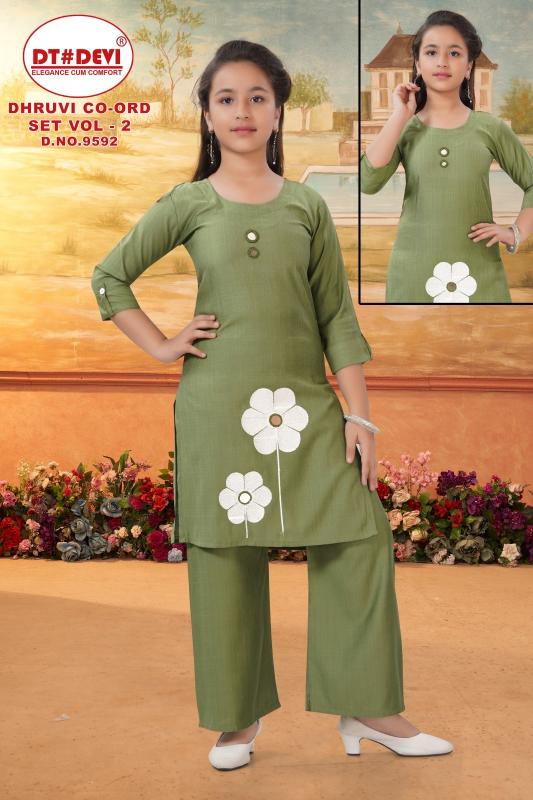 Dt Devi Dhruvi vol 2 9592 catalog kids wear wholesale in bangalore