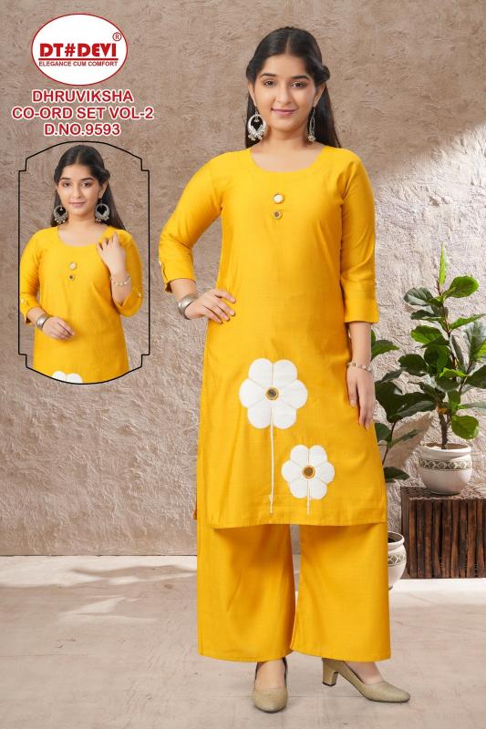 Dt Devi Dhruviksha vol 2 9593 catalog kids wear wholesale market in indore