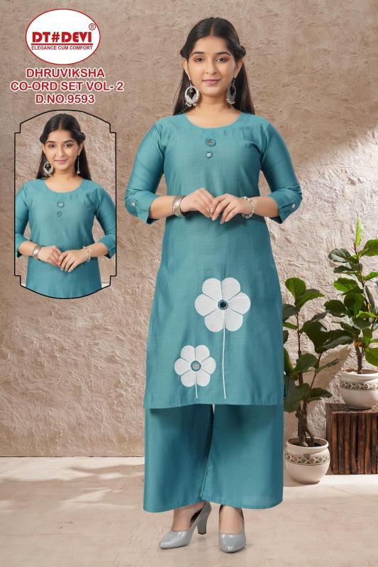 Dt Devi Dhruviksha vol 2 9593 catalog kids wear wholesale market in indore