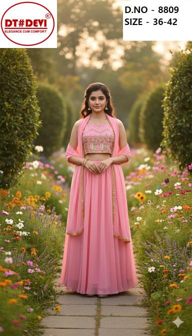 Dt Devi Elliza 8809 Nx Catalog indo western style