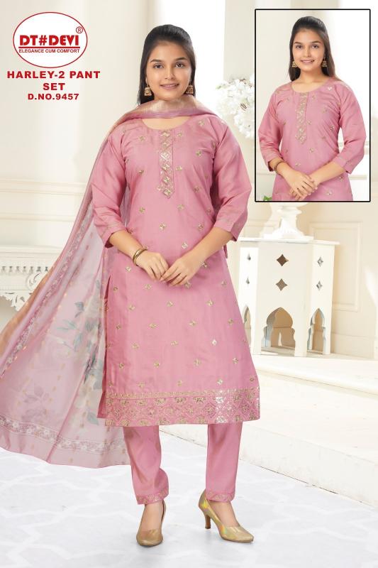 Dt Devi Harley vol 2 9457 catalog kids wear wholesaler in pune