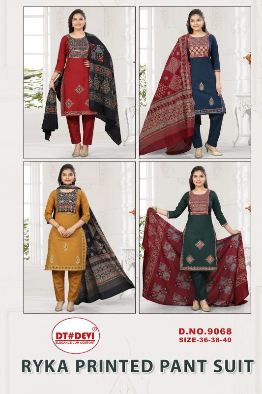 Dt Devi Ryka 9068 kids wear wholesalers in surat