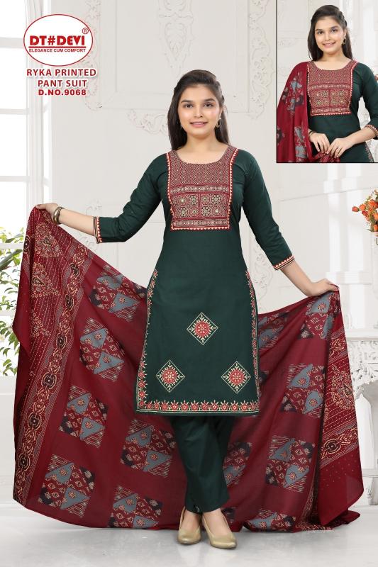 Dt Devi Ryka 9068 kids wear wholesalers in surat
